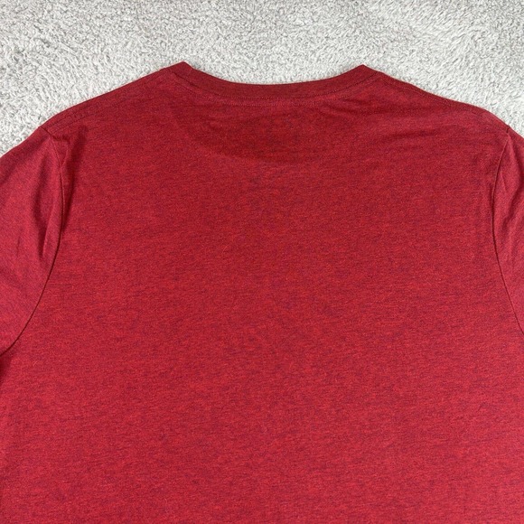 Star Wars Shirt Mens 2XL Red Short Sleeve Rebel Base Poster Graphic Crew Neck - Picture 8 of 9